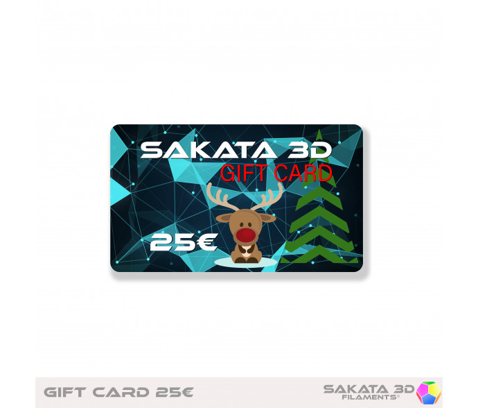 Sakata 3D Gift Card 25€ Sakata 3D Gift Card 25€