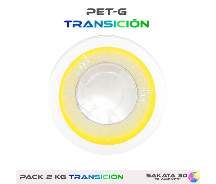 2 Spools Pack PETG Transition 2 Spools Pack PETG Transition