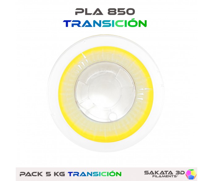 5 Spools pack PLA 850 Transition 5 Spools pack PLA 850 Transition