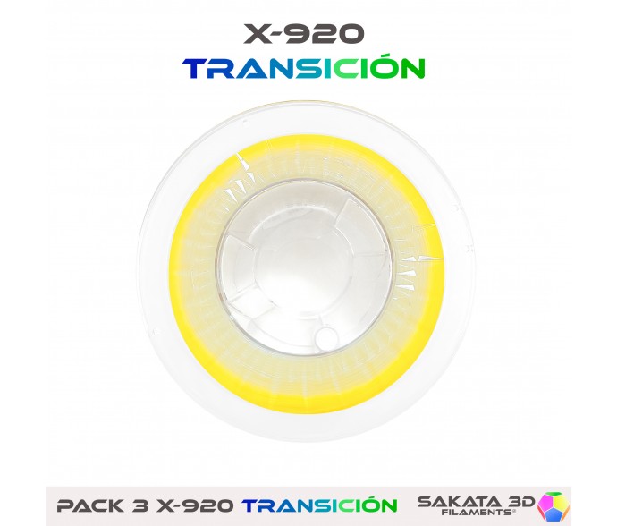 2 Spools Pack FleX-920 Transition (2x1kg) 2 Spools Pack FleX-920 Transition (2x1kg)