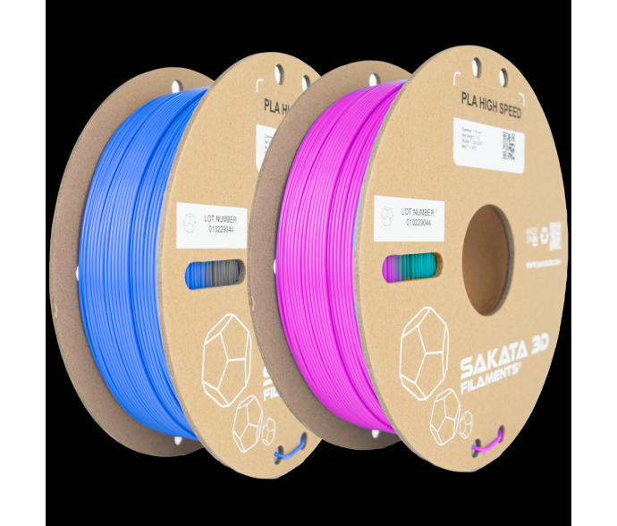 Pack 2 Bobinas PLA High Speed PRO Transición