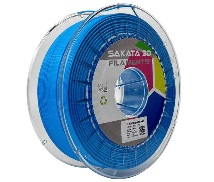 PLA High Speed PRO Fluor Light Blue PLA High Speed PRO Fluor Light Blue